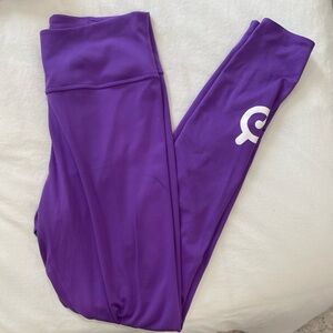 Peloton Purple High-Waist Leggings